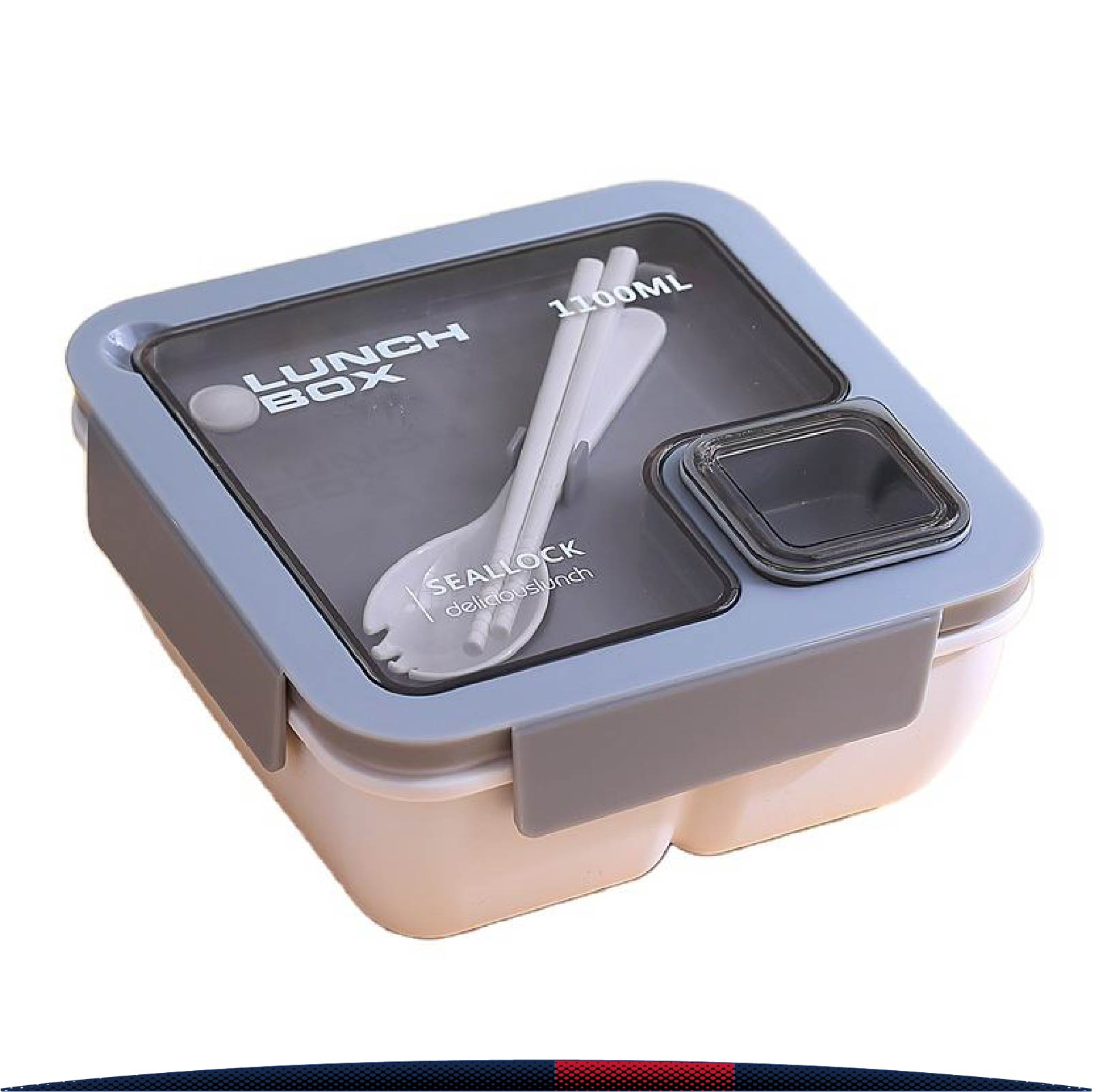 Teike Square Lunch Box 4