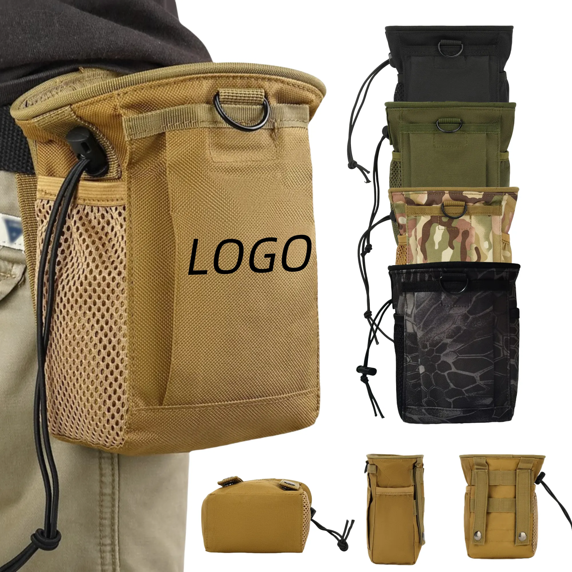 Multifunctional Outdoor Tool Drawstring Waist Bag 7