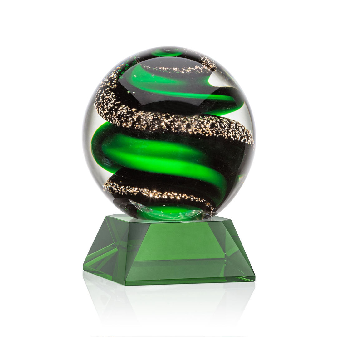 Zodiac Award on Sheffield Base - Green 4