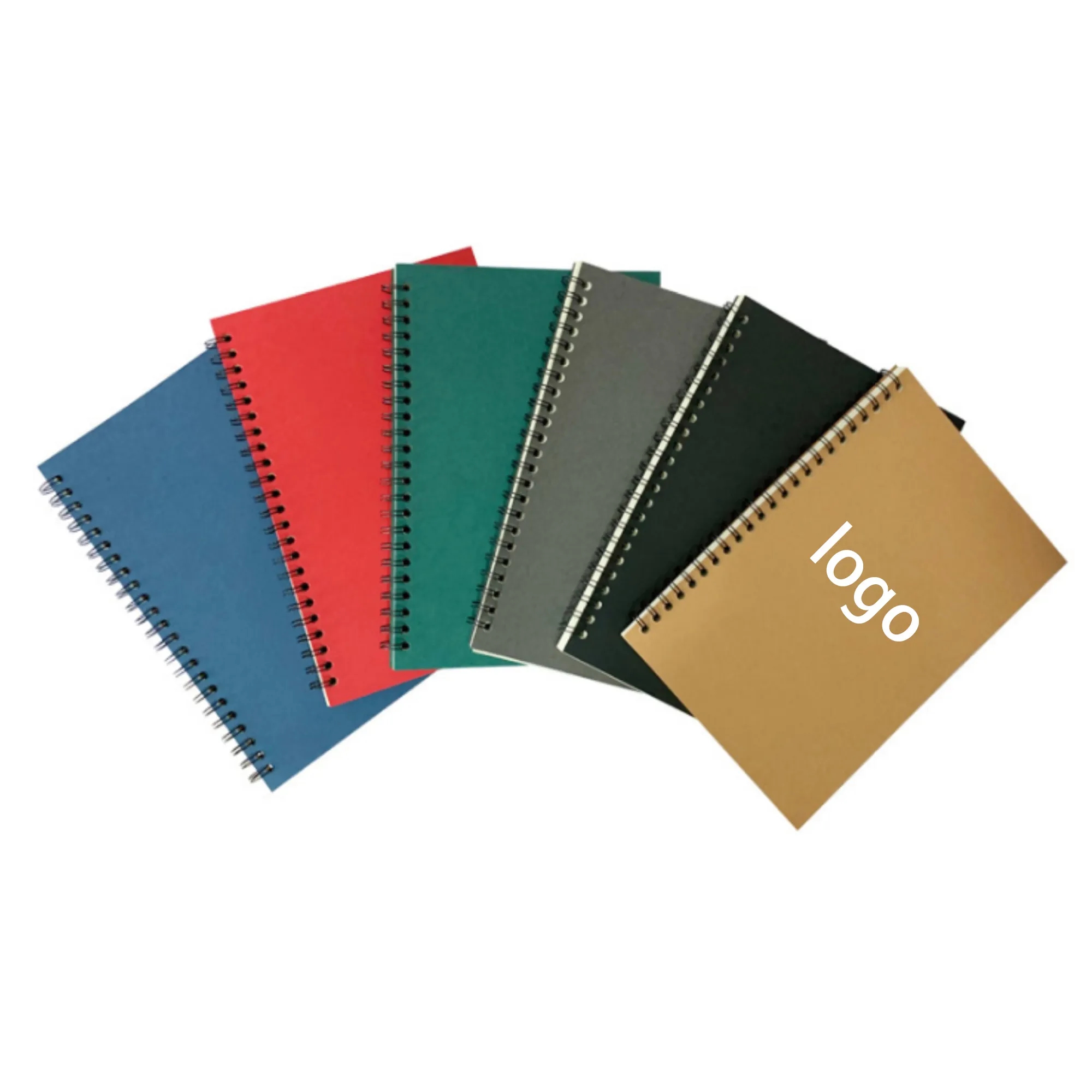A5 Eco Paper Cover Spiral Notebook 2