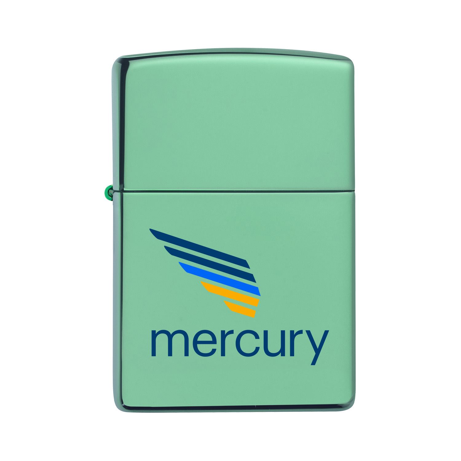 High Polish Green Windproof Lighter