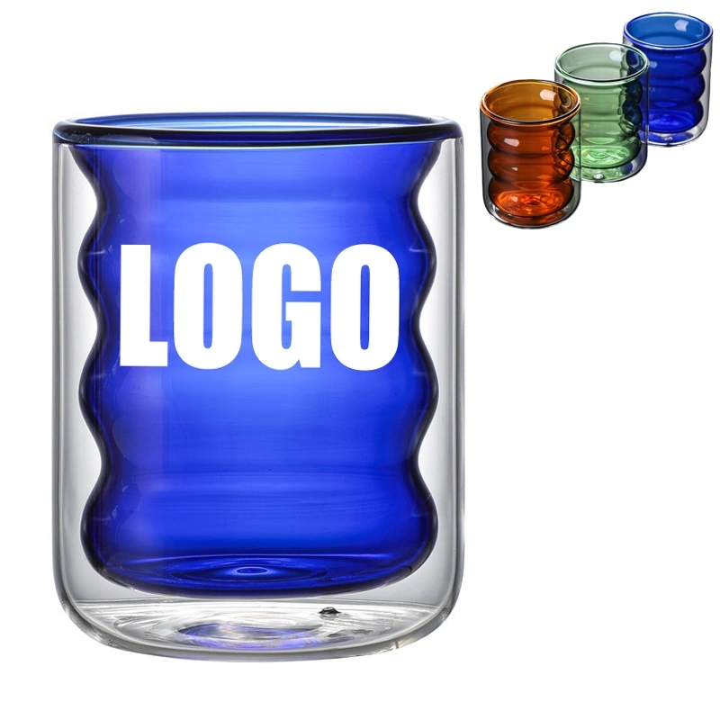 200ml 6.7oz Glass Tea Coffee Mug & Office Drink Gift Cup 9