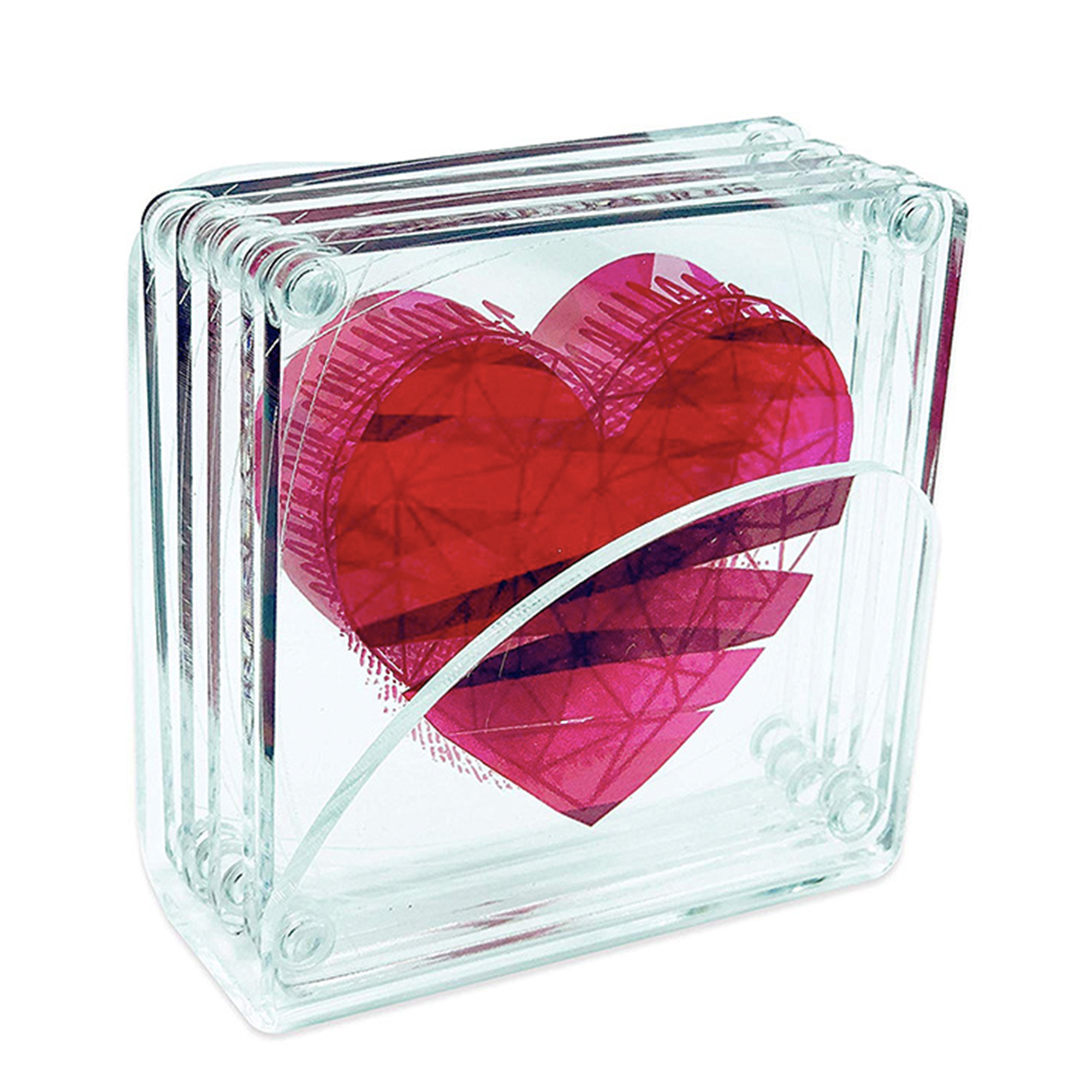 Full Color Square Acrylic Coaster 100pcs 1