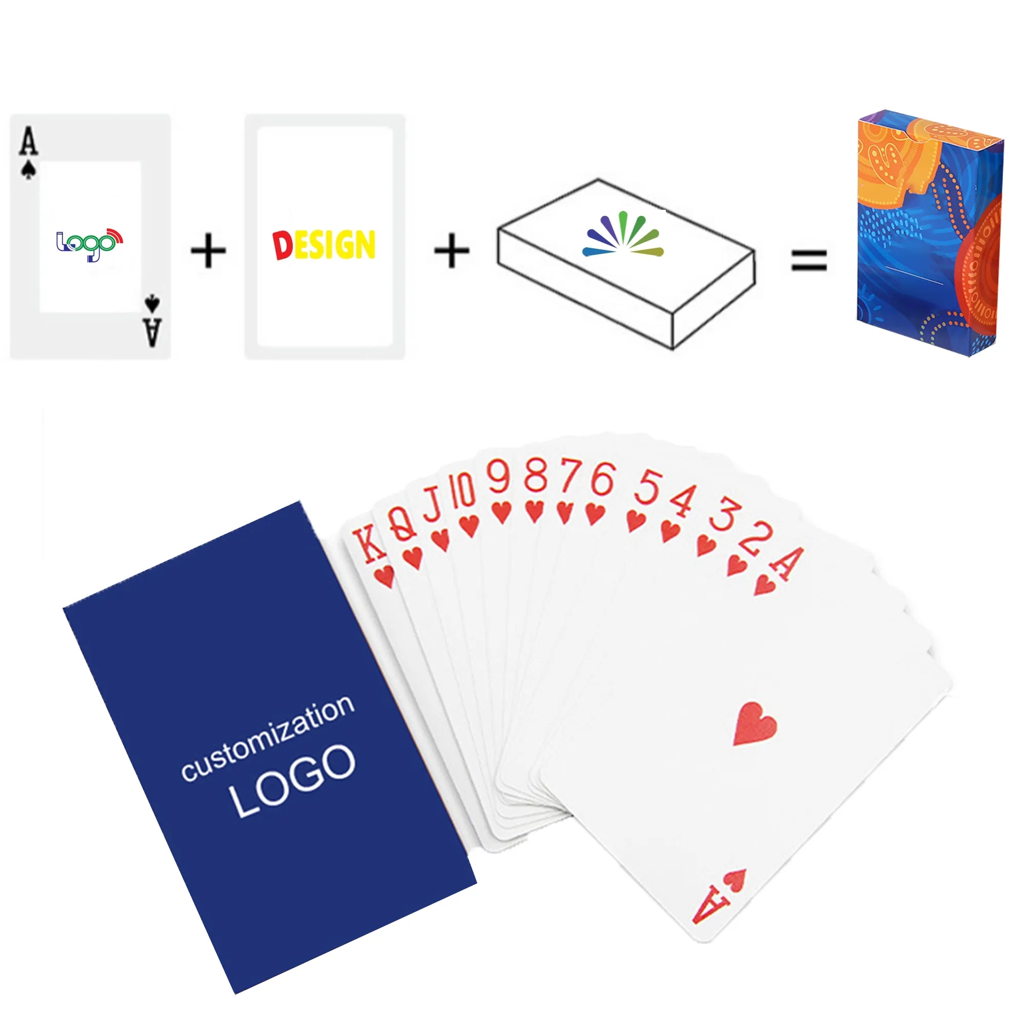 Full Color Customizable Smooth Surface Playing Card 3