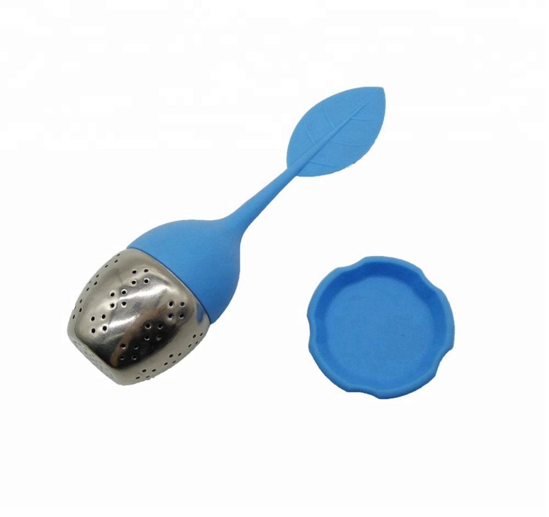 Leaf shape silicone Tea infuser 4