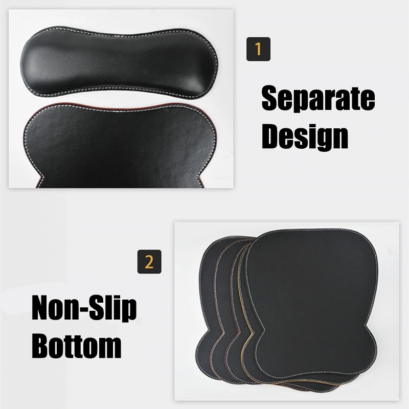 Custom PU Leather Computer Laptop Mouse Pad Split Set 4