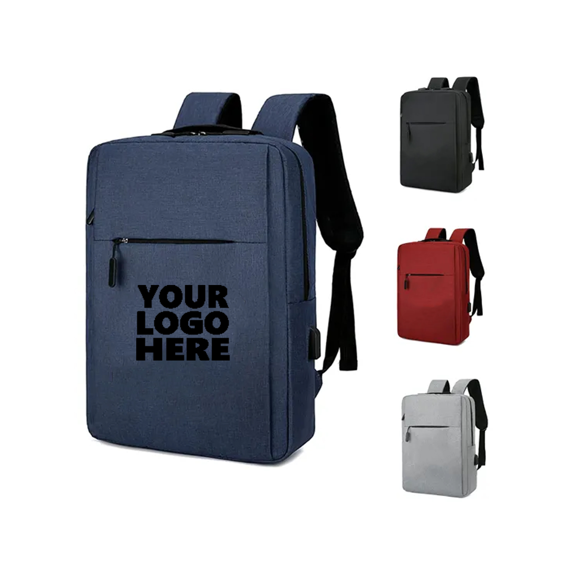 Simple Solid Color Laptop Carrying Case 2