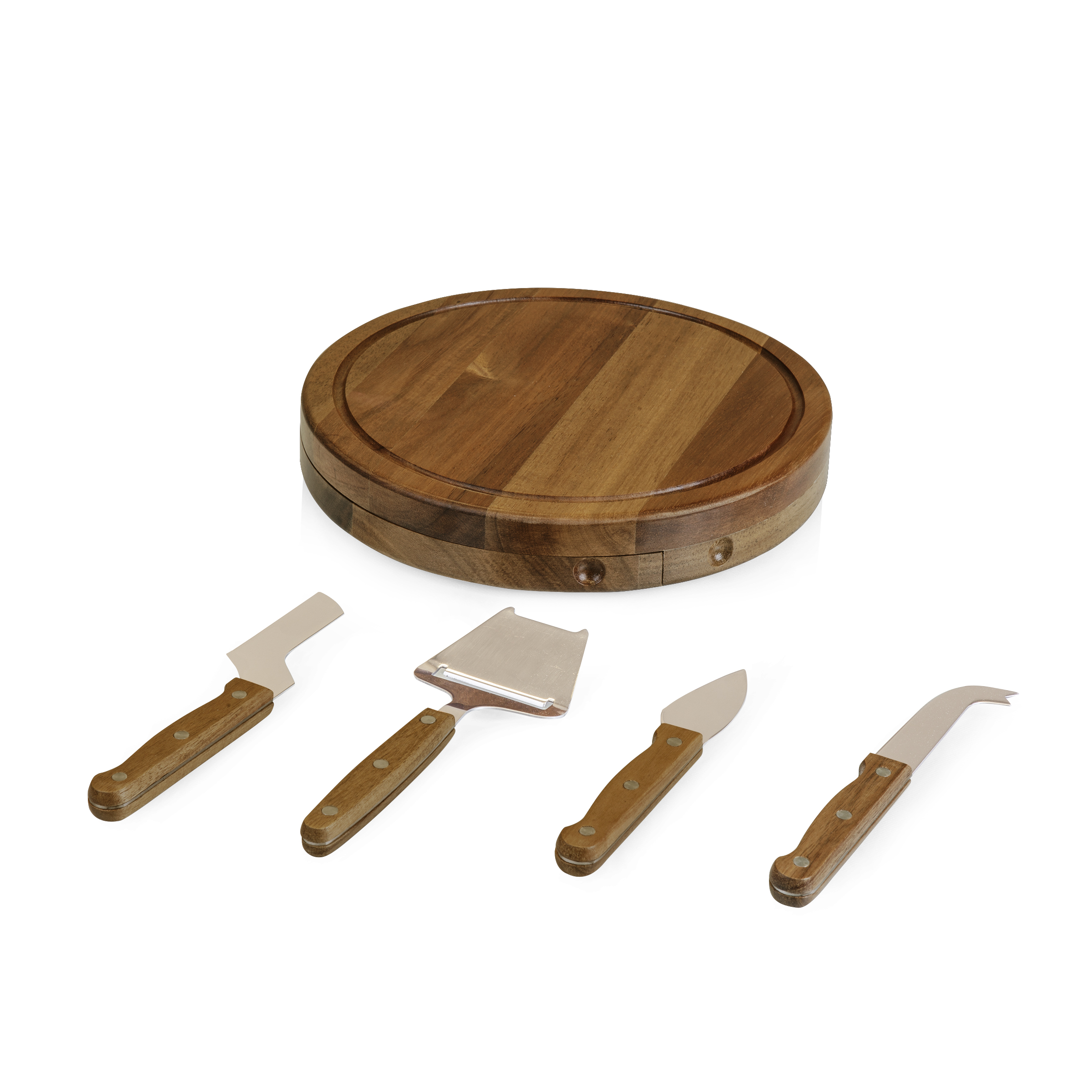 Acacia Circo Cheese Cutting Board & Tools Set 2