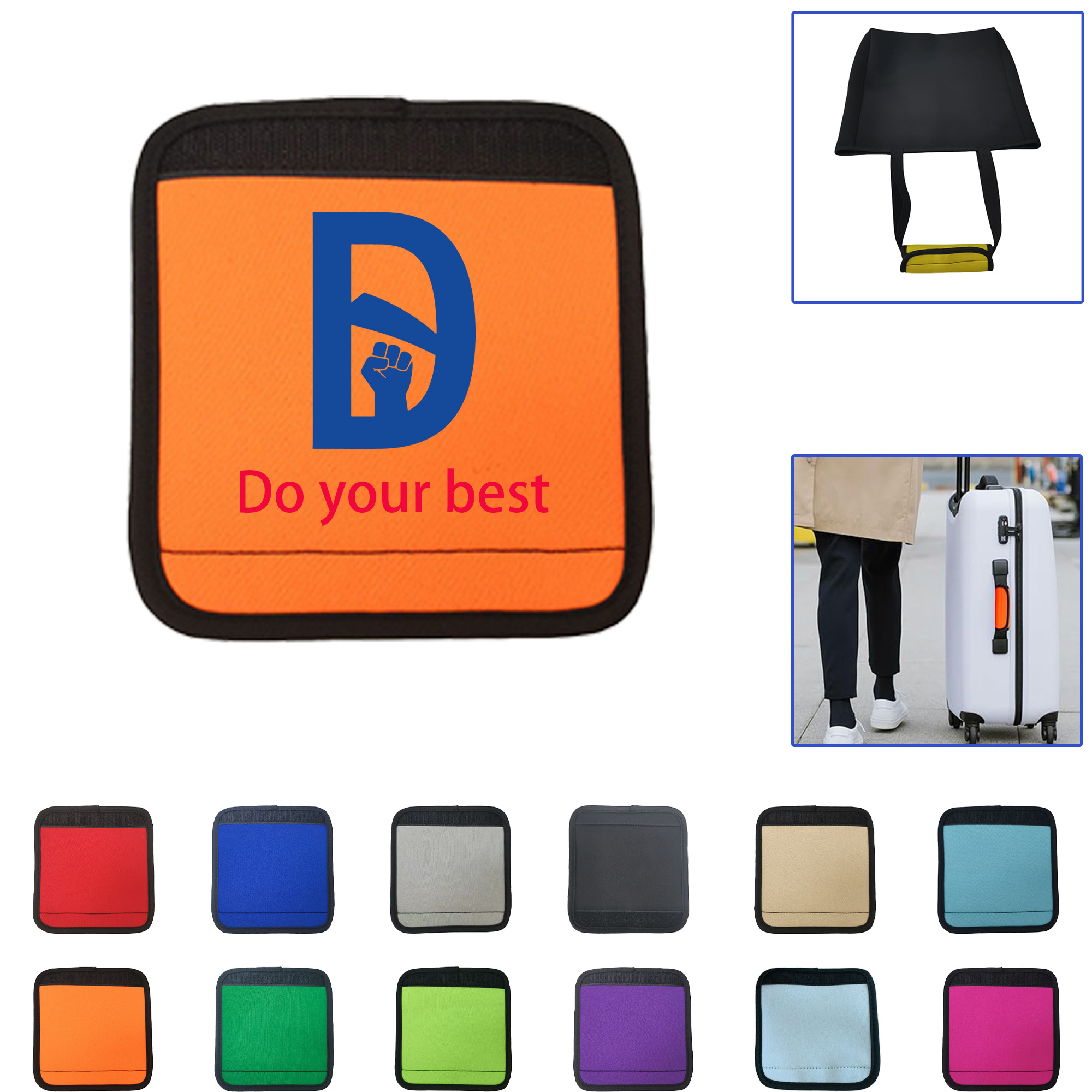 Full-color Printed Luggage Handle Wrap 2