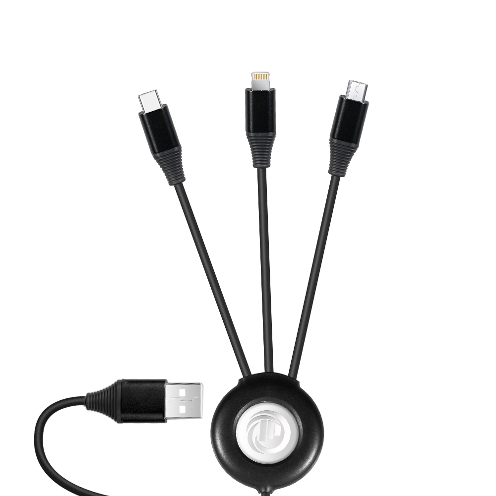 Giraffe 3-in-1 Light Up Charing Cable