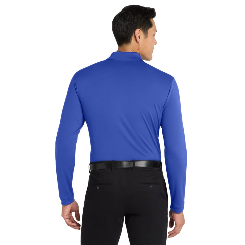Port Authority Dry Zone UV Micro-Mesh Long Sleeve Polo 10