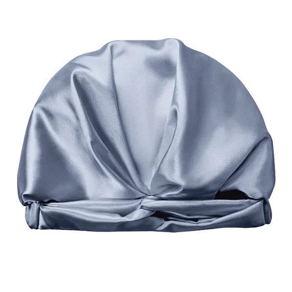 Solid Color Polyester Imitation Silk Nightcap 2