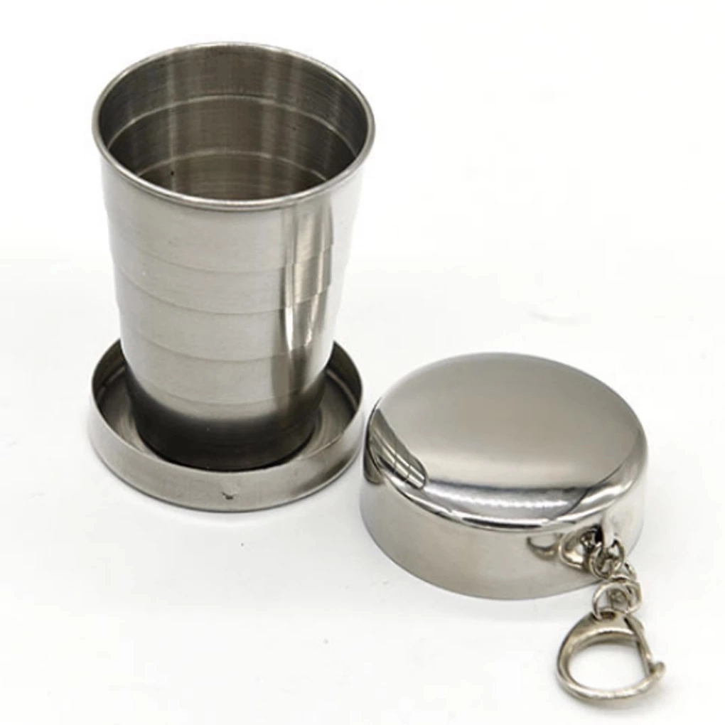 Stainless Steel Folding Retractable Cup 3