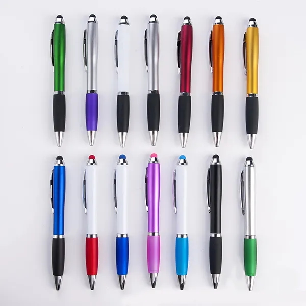 Custom Curvy stylus ballpoint pen 3