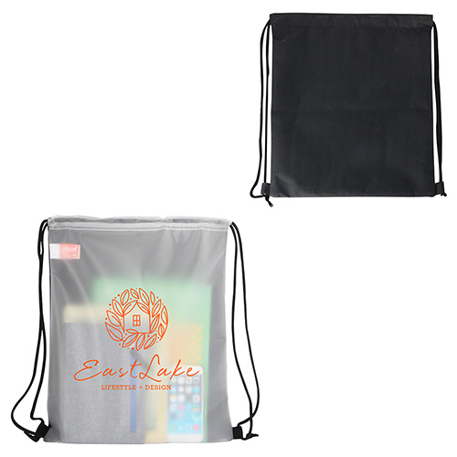 Pearl Soft-Touch Drawstring Bag 3