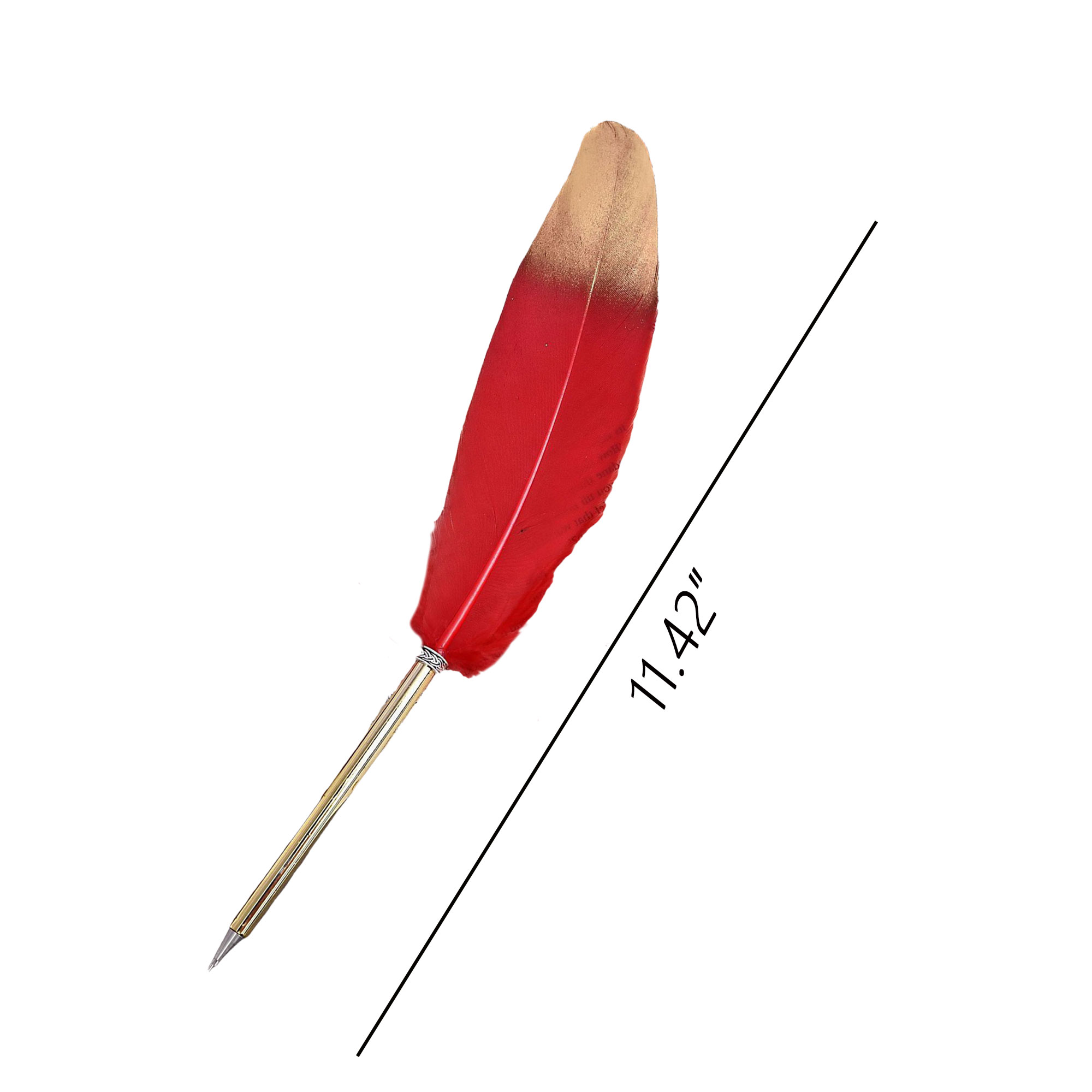 Vintage Feather Ballpoint Pen 2