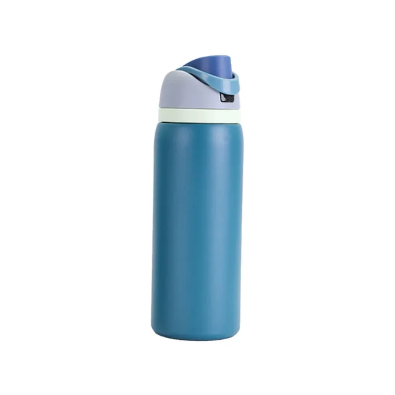 32oz Sip Spouted Insulated Stainless Steel Water Bottle, custom water bottle with logo imprint 2