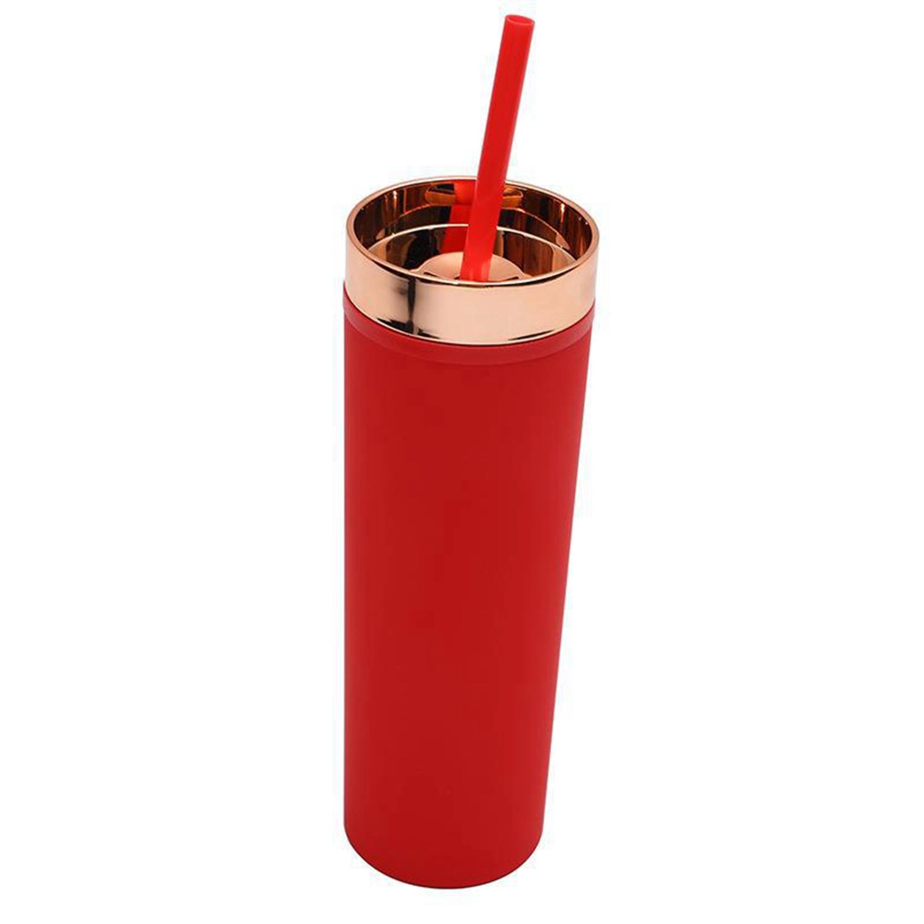 16 Oz. Reusable BPA Free Plastic Tumbler with Straw 17
