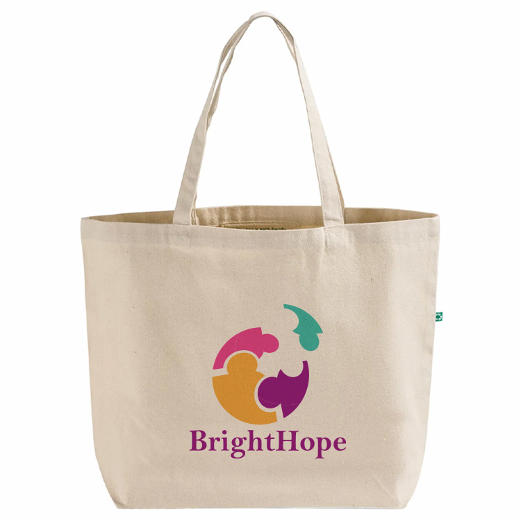 Larkspur Canvas Recycled Tote Bag, custom tote bag with logo imprint 8