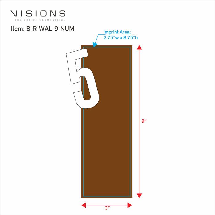 Rectangular Walnut 8