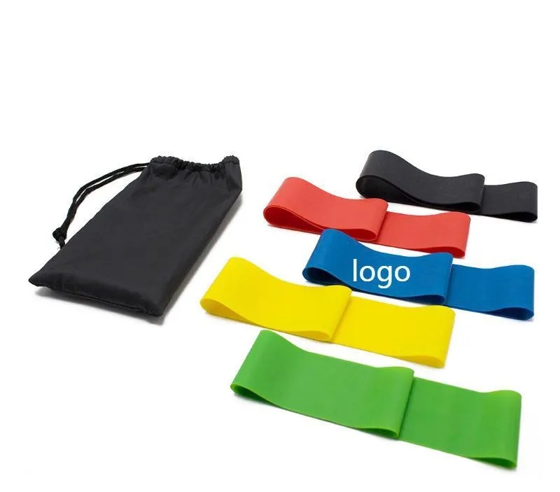 5-Piece Annular resistance ring tension Yoga Stretch Band 2