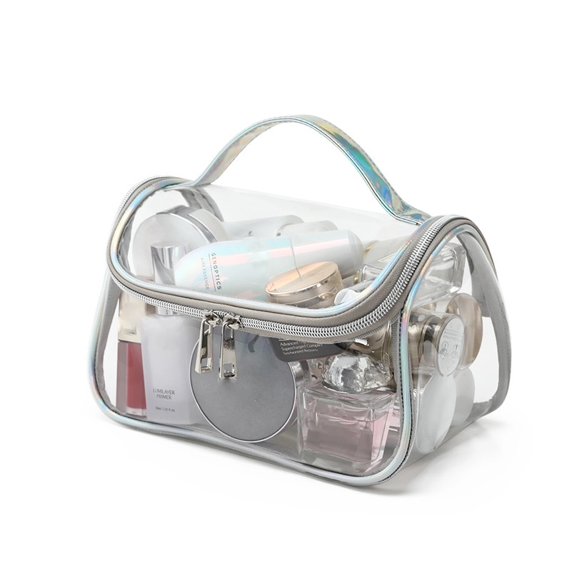 PU Travel Toiletry Organizer Bag & Makeup Cosmetic Handbag 7