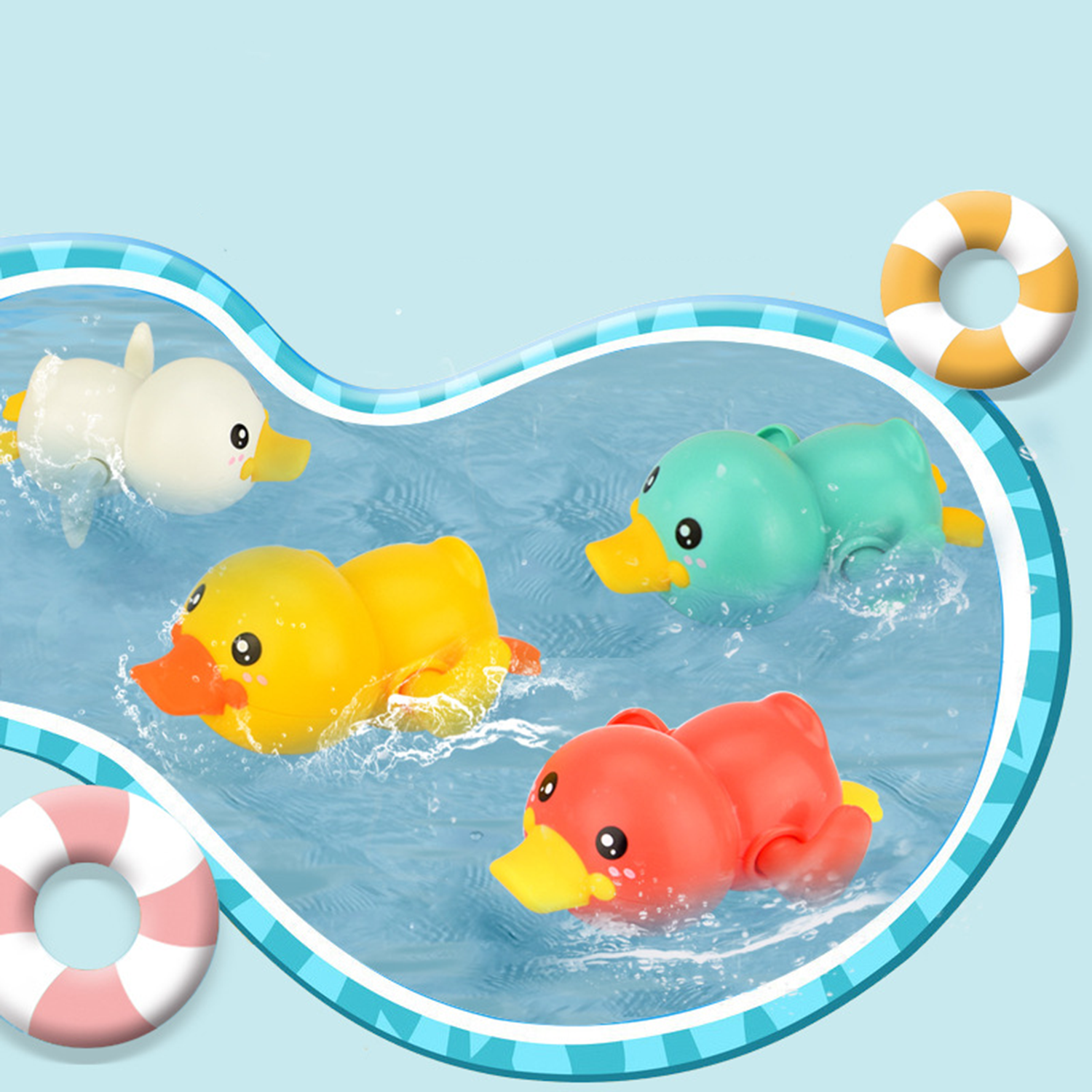 Splashing Duck Wind-Up Toy 5