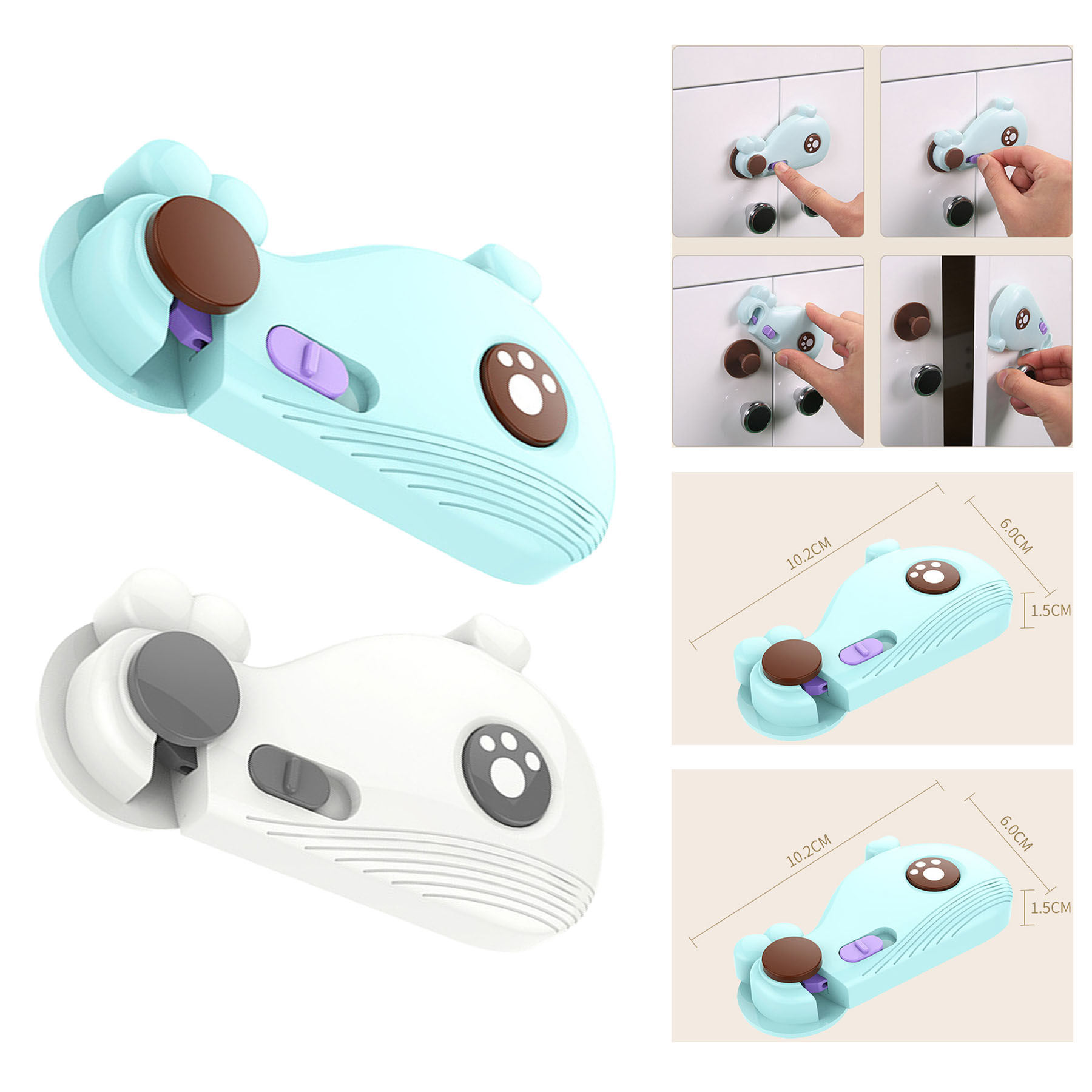 Multi-function Safety Lock Anti-pinch Hand 2