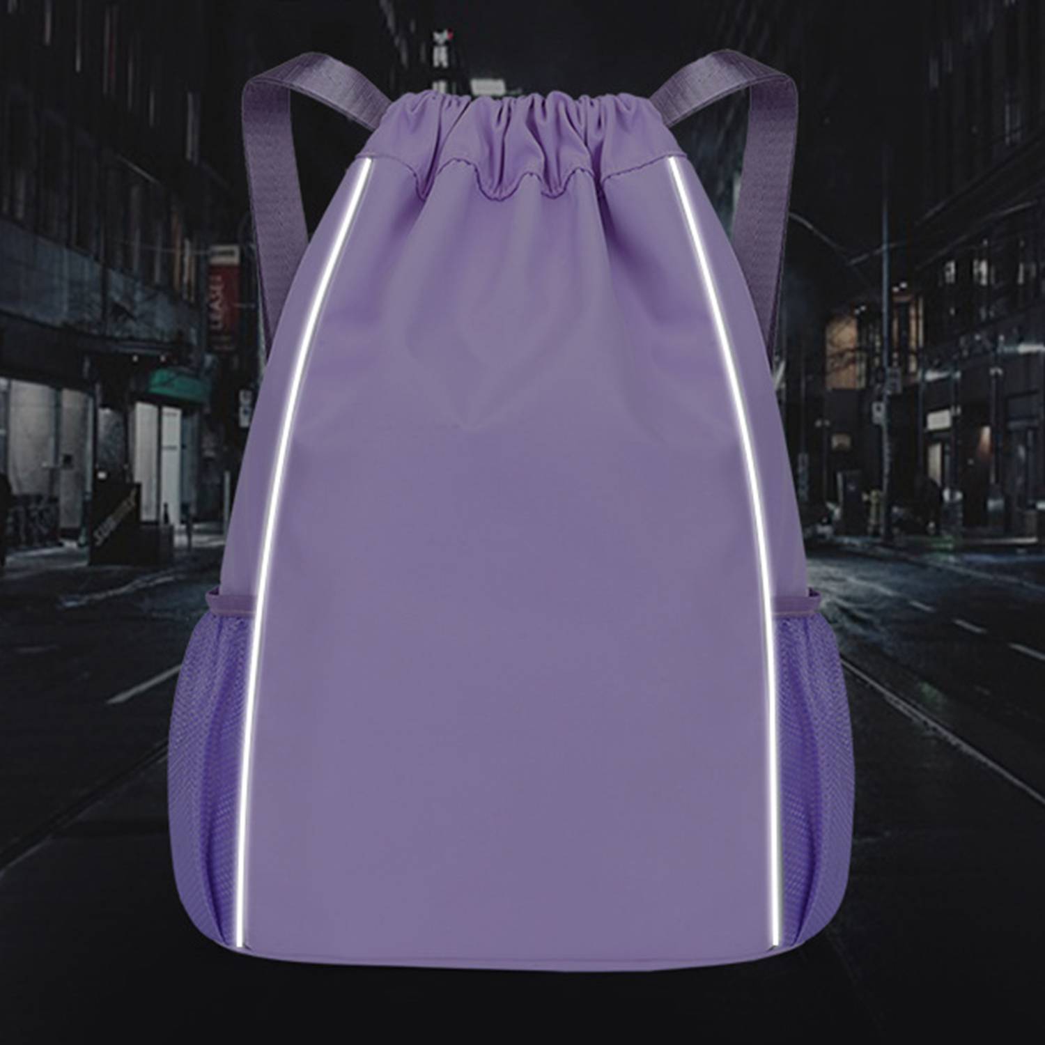 Drawstring Backpack Sports Gym Bag 6