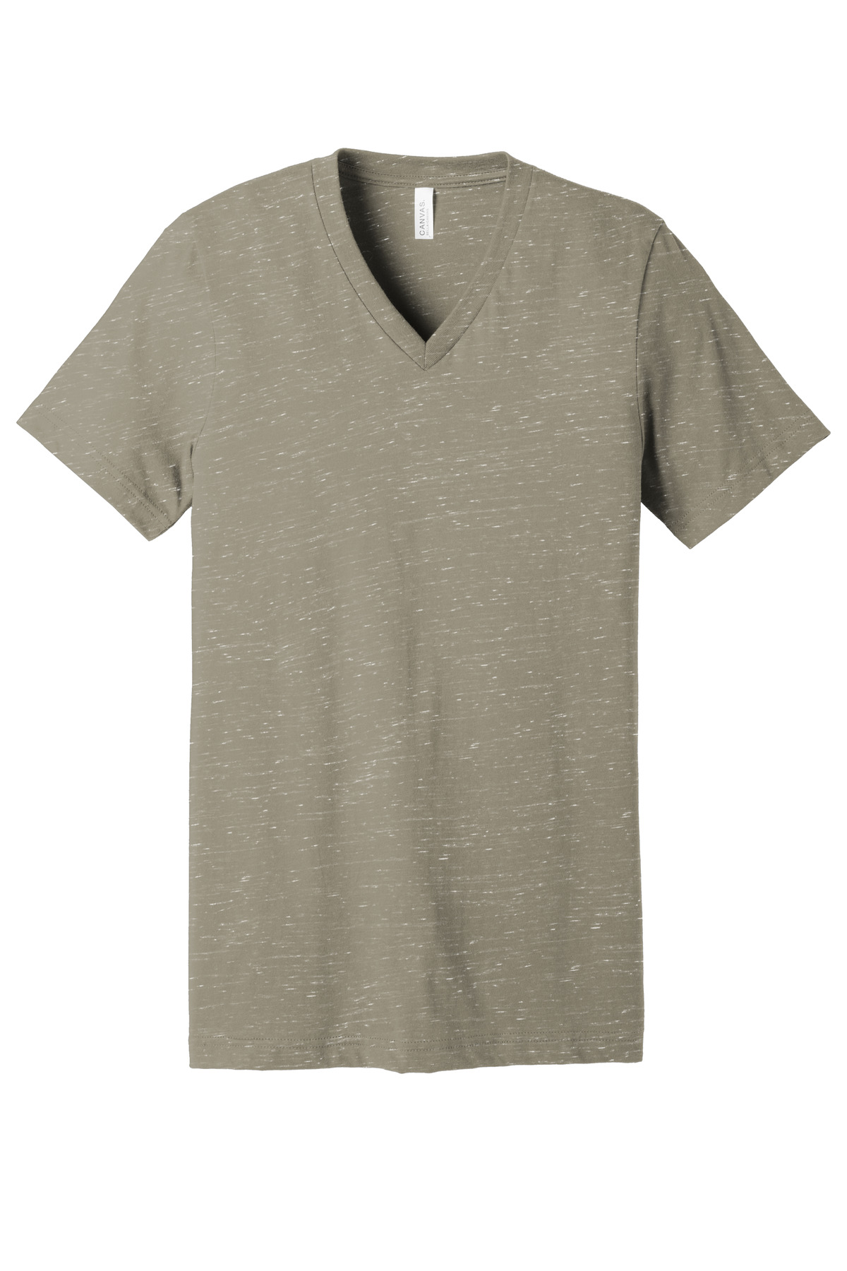 BELLA+CANVAS Unisex Textured Jersey V-Neck Tee BC3655 15