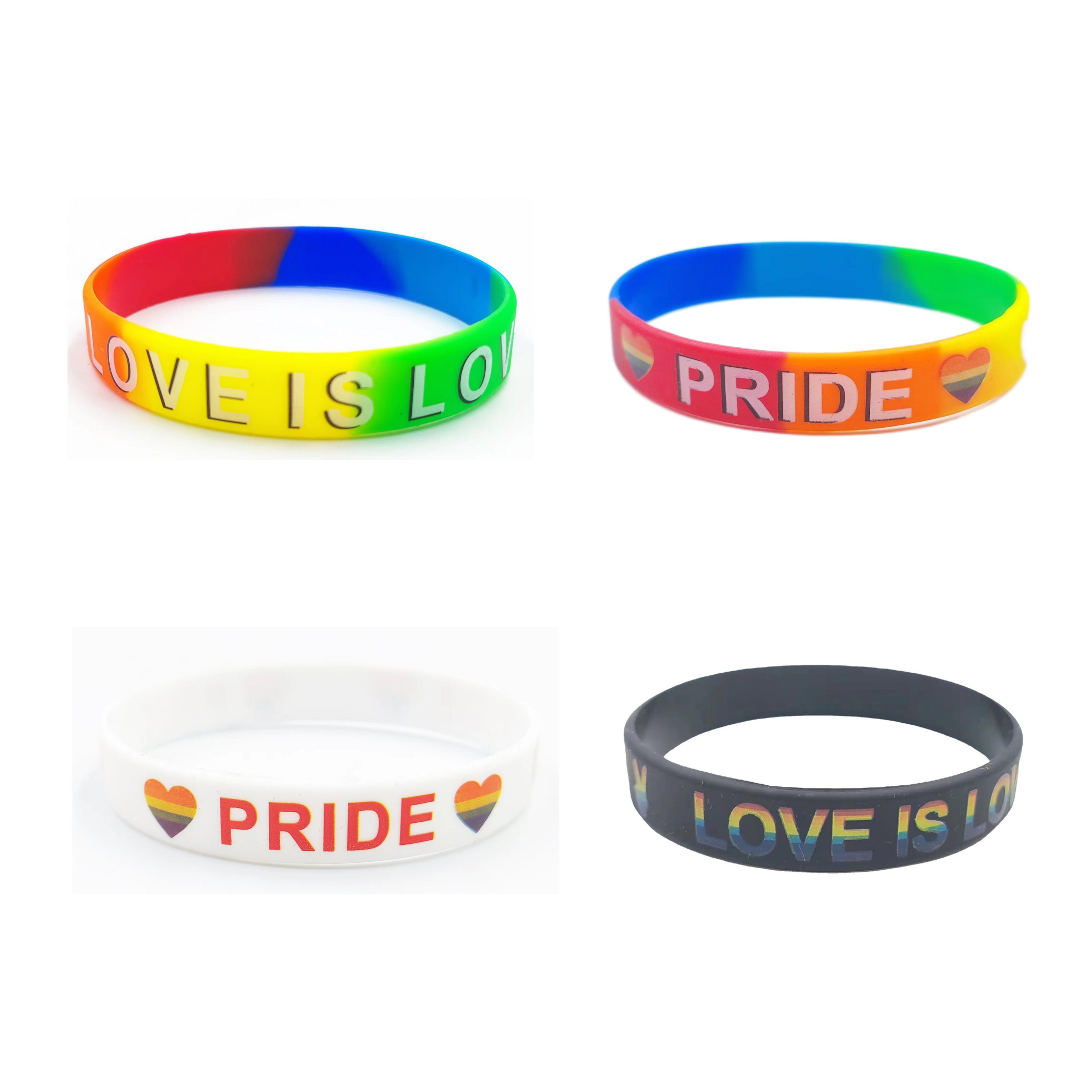 Rainbow Pride Wristband (direct import) 2