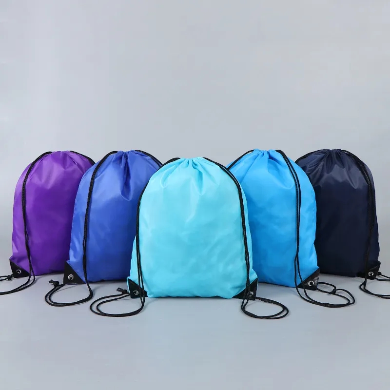 210D Polyester Stylish Drawstring Bag 6