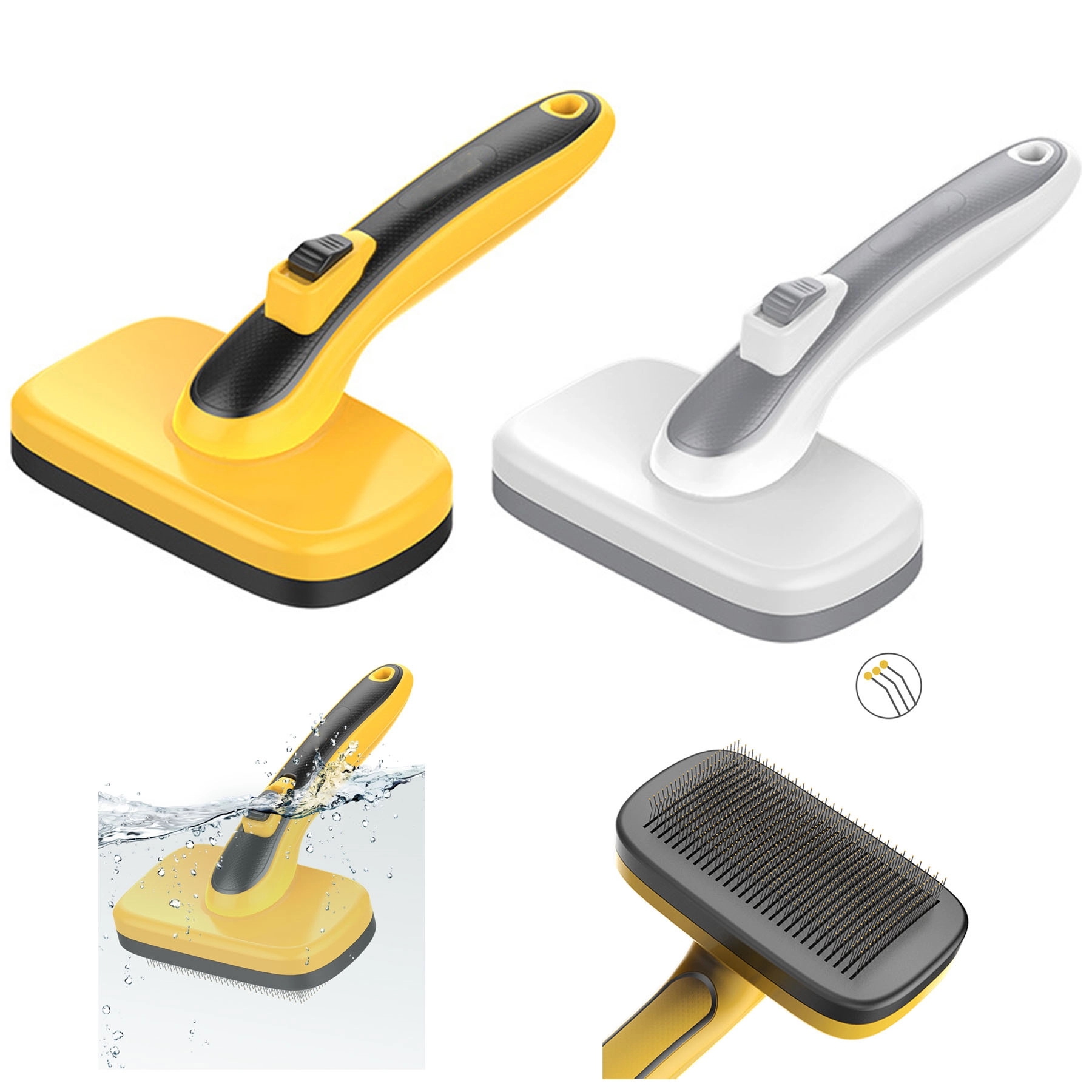 Self-Cleaning Slicker Brush For Dogs 3