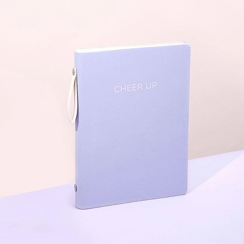 PU Leather A5 Business Travel Journal Binder Notebook 4