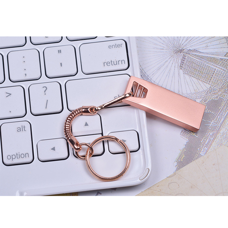 Waterproof Metal USB Flash Drive with Key Chain 8