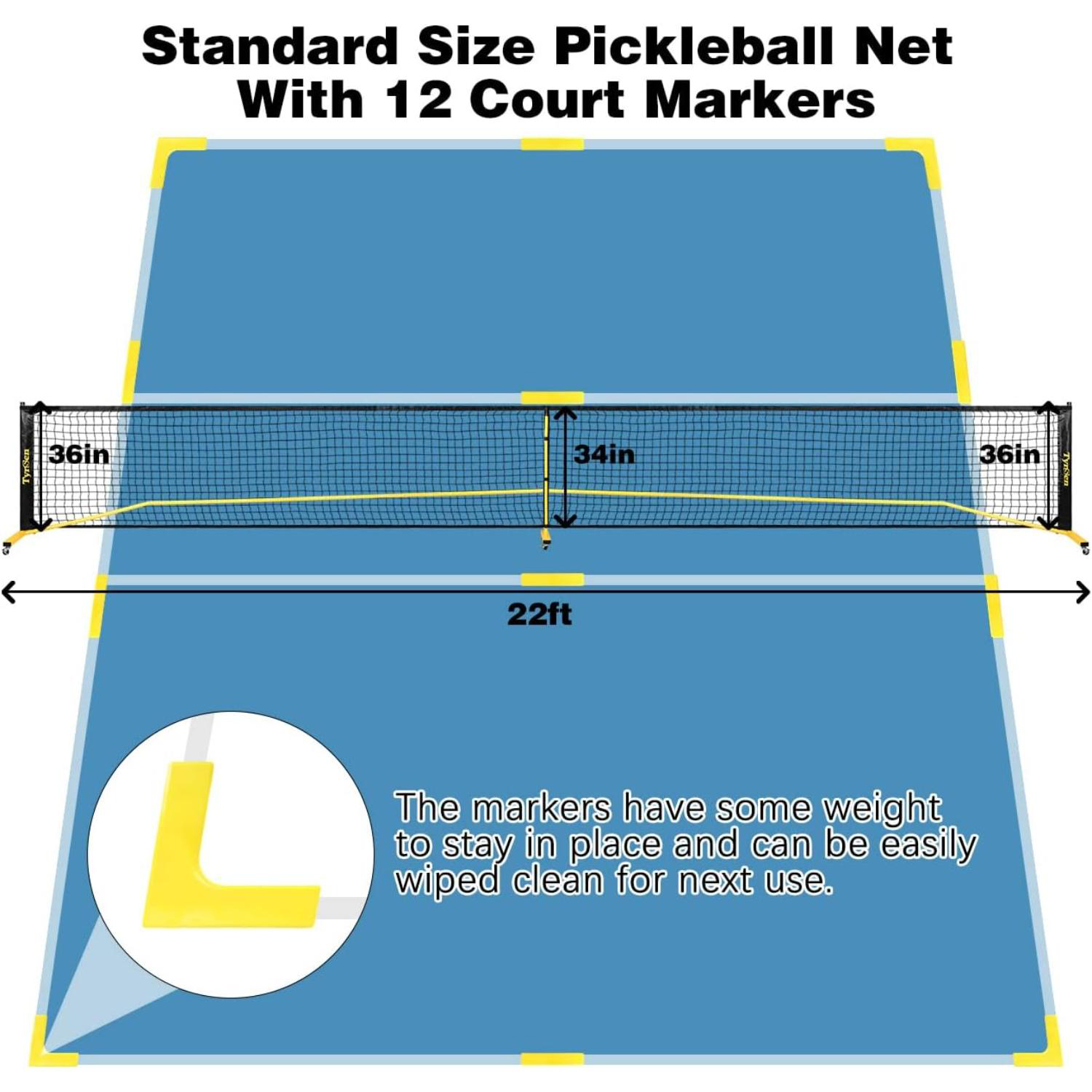 Pickleball Silicone Field line 3