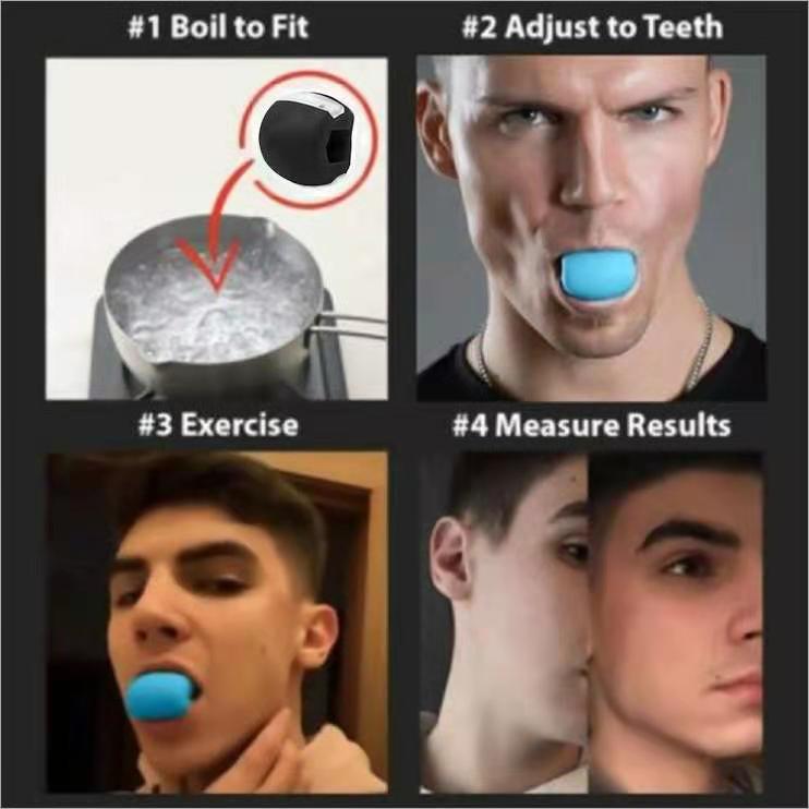 Jawline Exerciser Fitness Ball 2