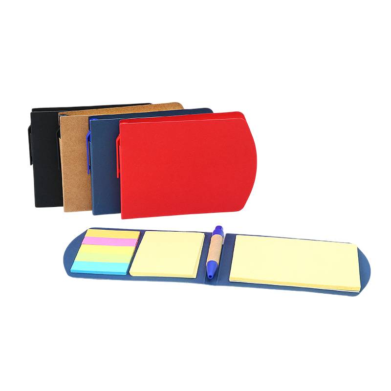 Mini Sticky Note Pad Set W/ Pen 6