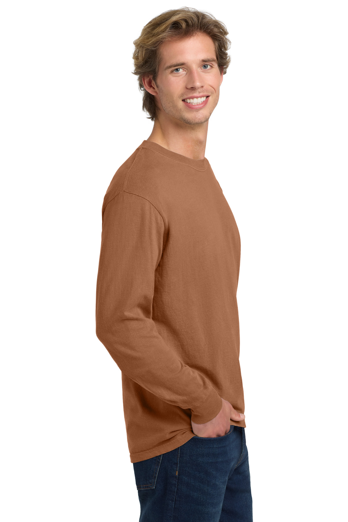 COMFORT COLORS Heavyweight Ring Spun Long Sleeve Tee. 6014 114
