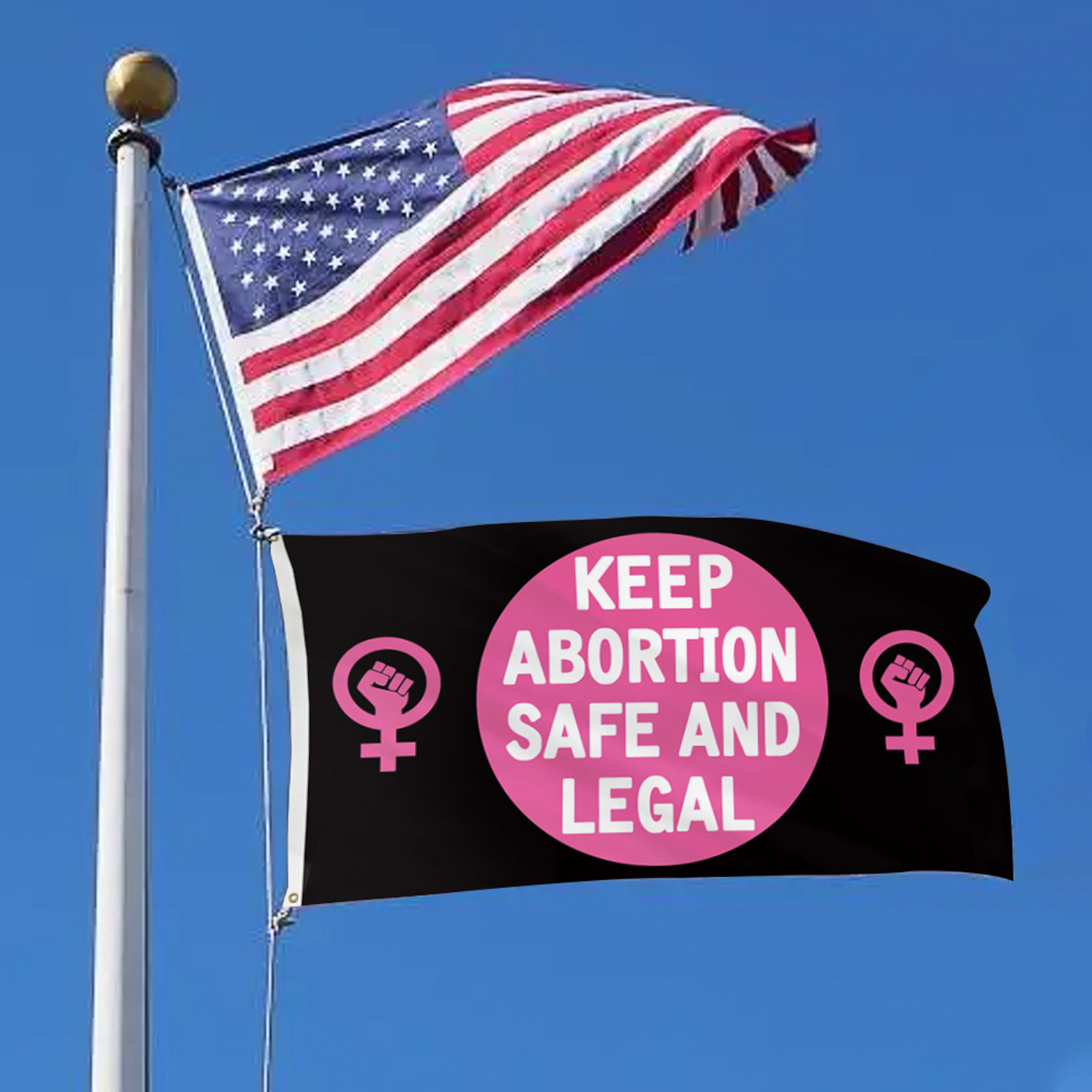 Parade Feminist Flags 3