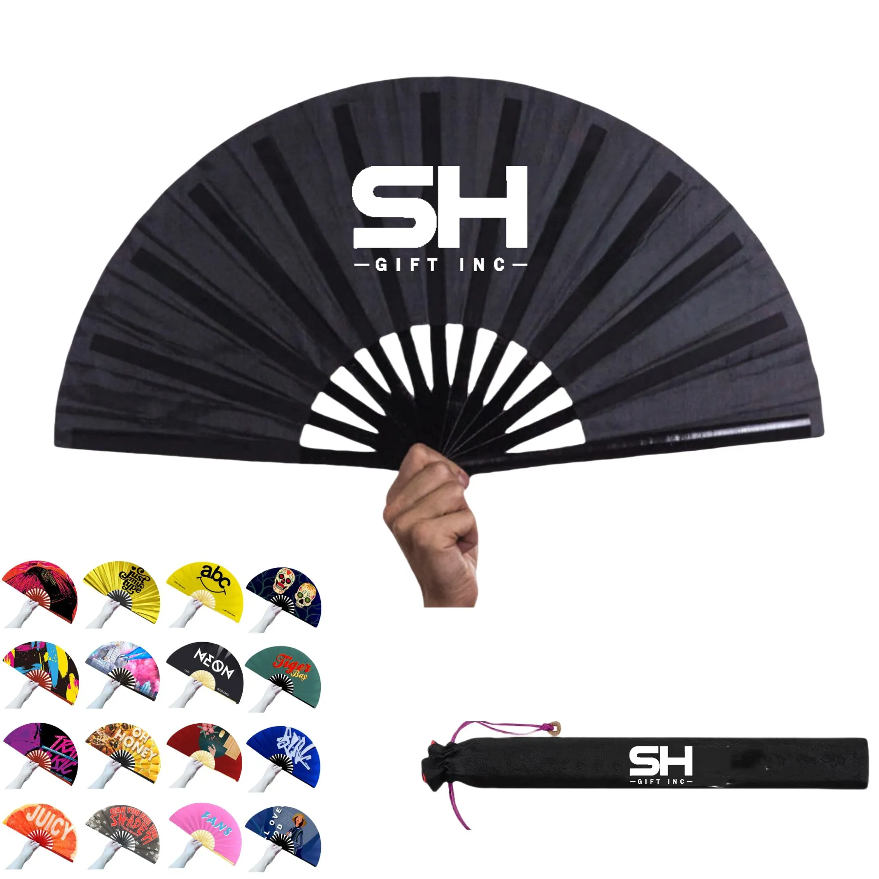 Large-sized Folding Fan 3