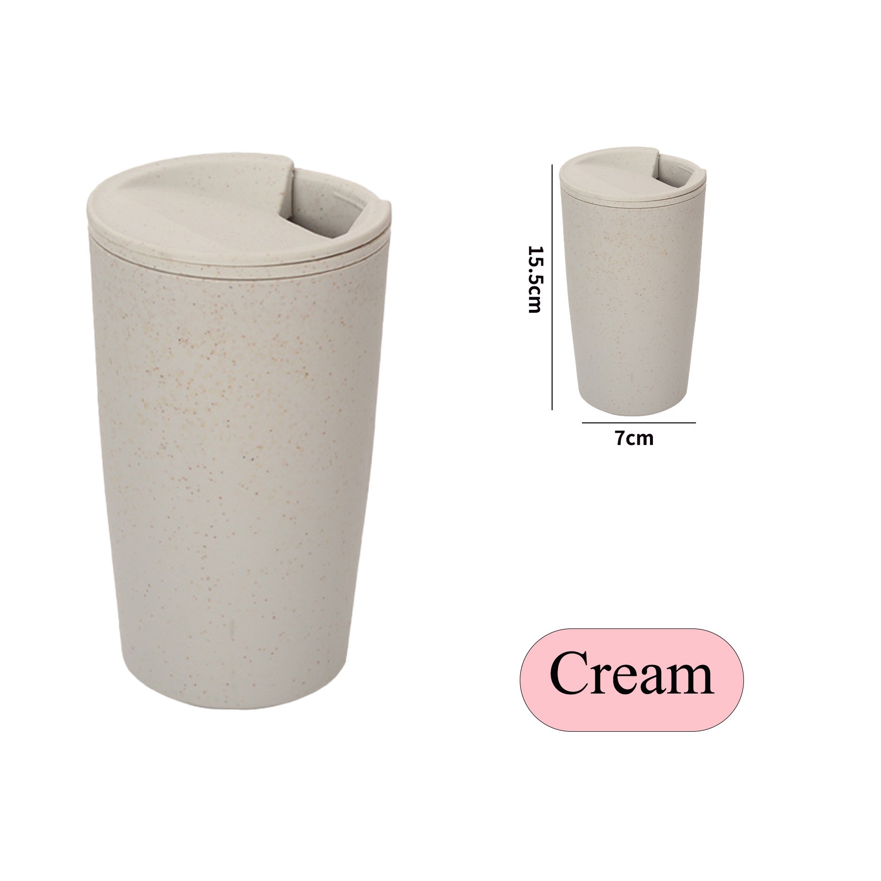 Portable Travel Cappuccino Cup 2