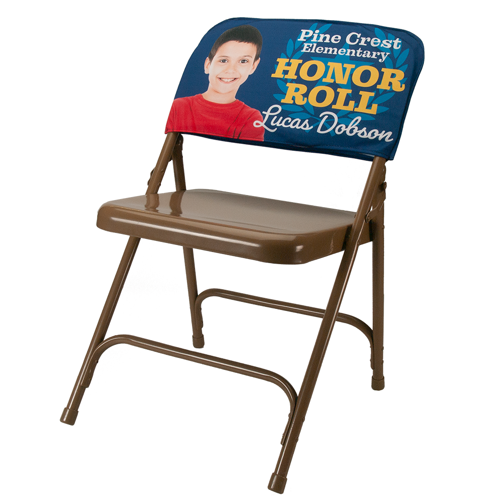 11" x 20" Full Color Chair Back Cover 11