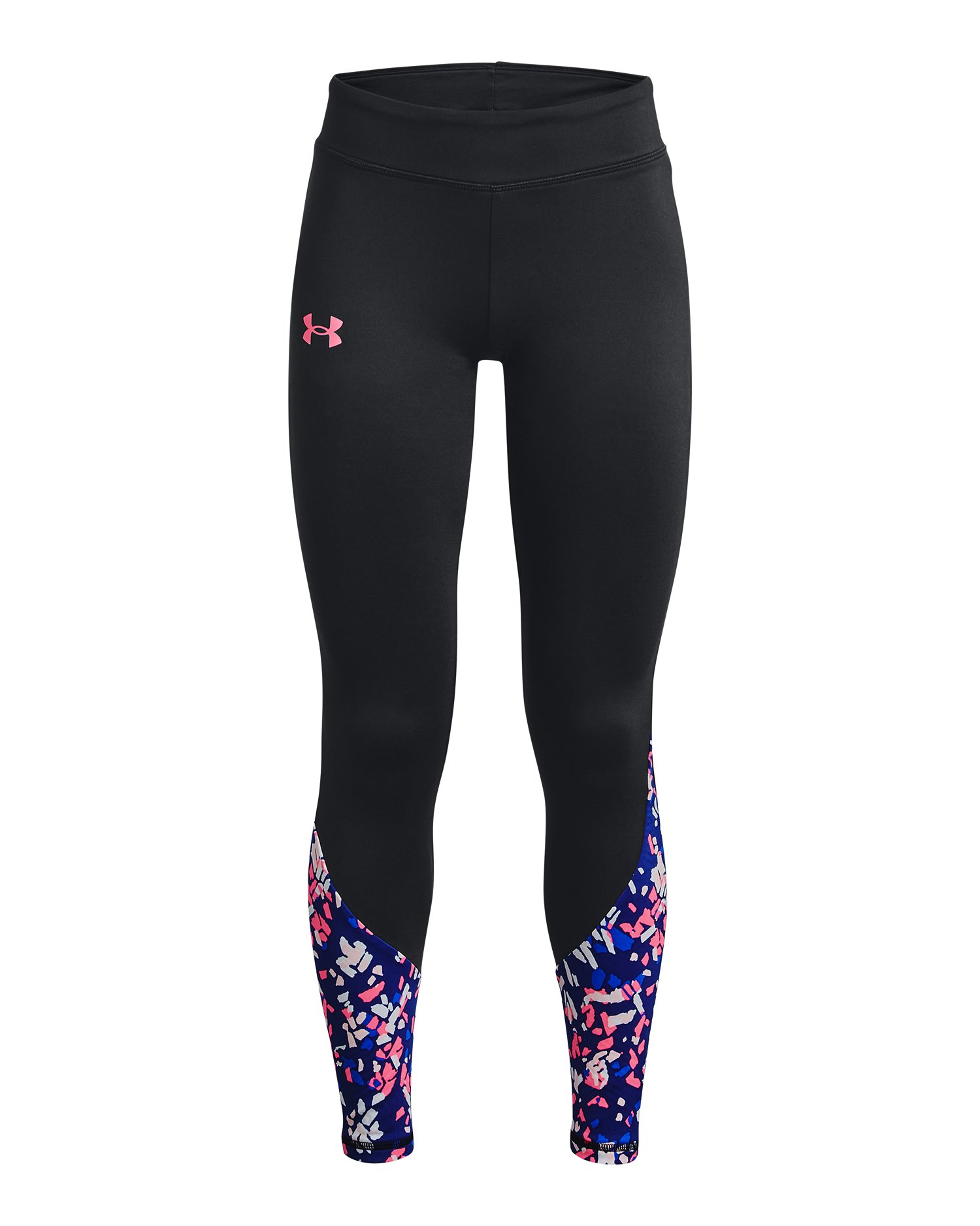 Girls' ColdGear Leggings, custom youth shirt with logo imprint 3
