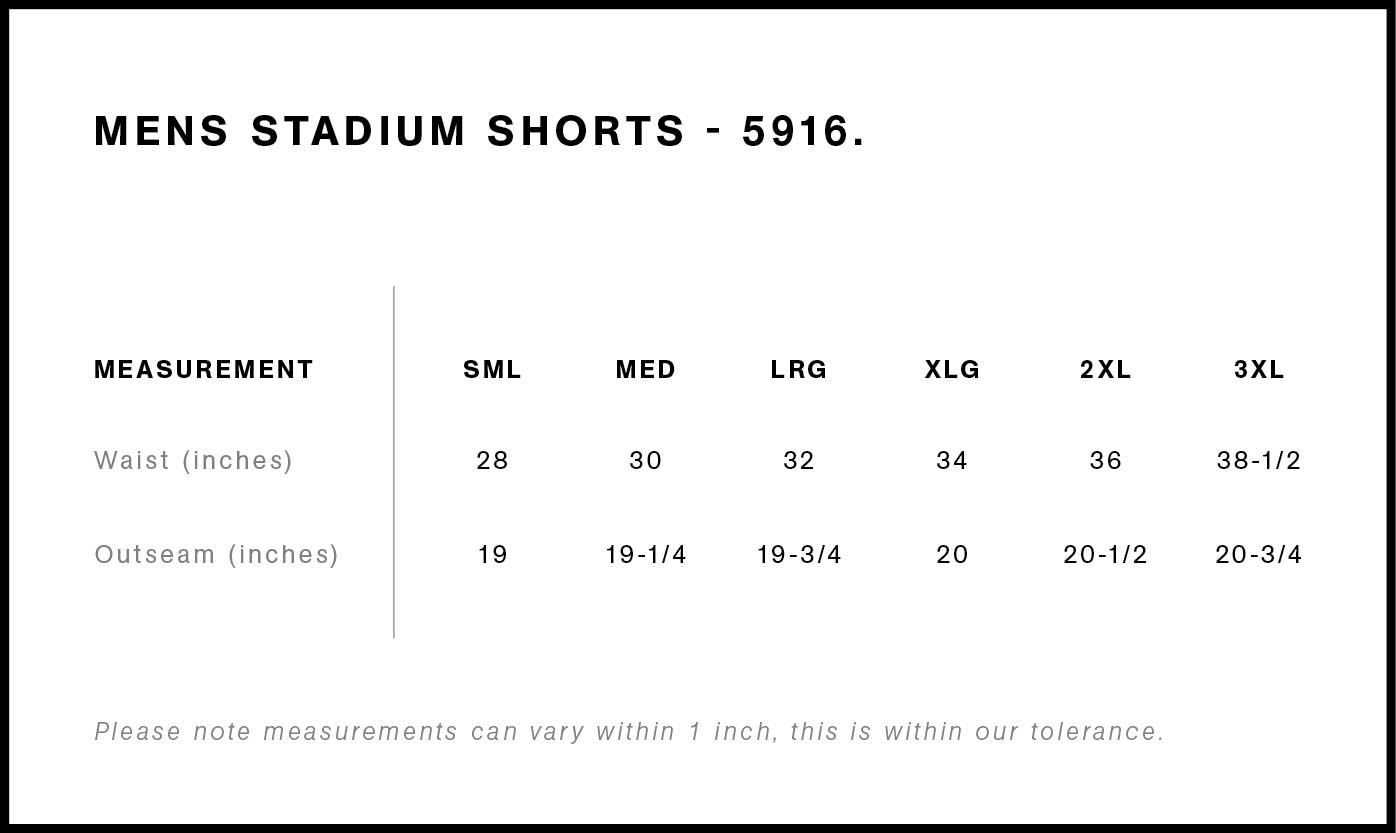 Stadium Shorts 20" | 5916 19