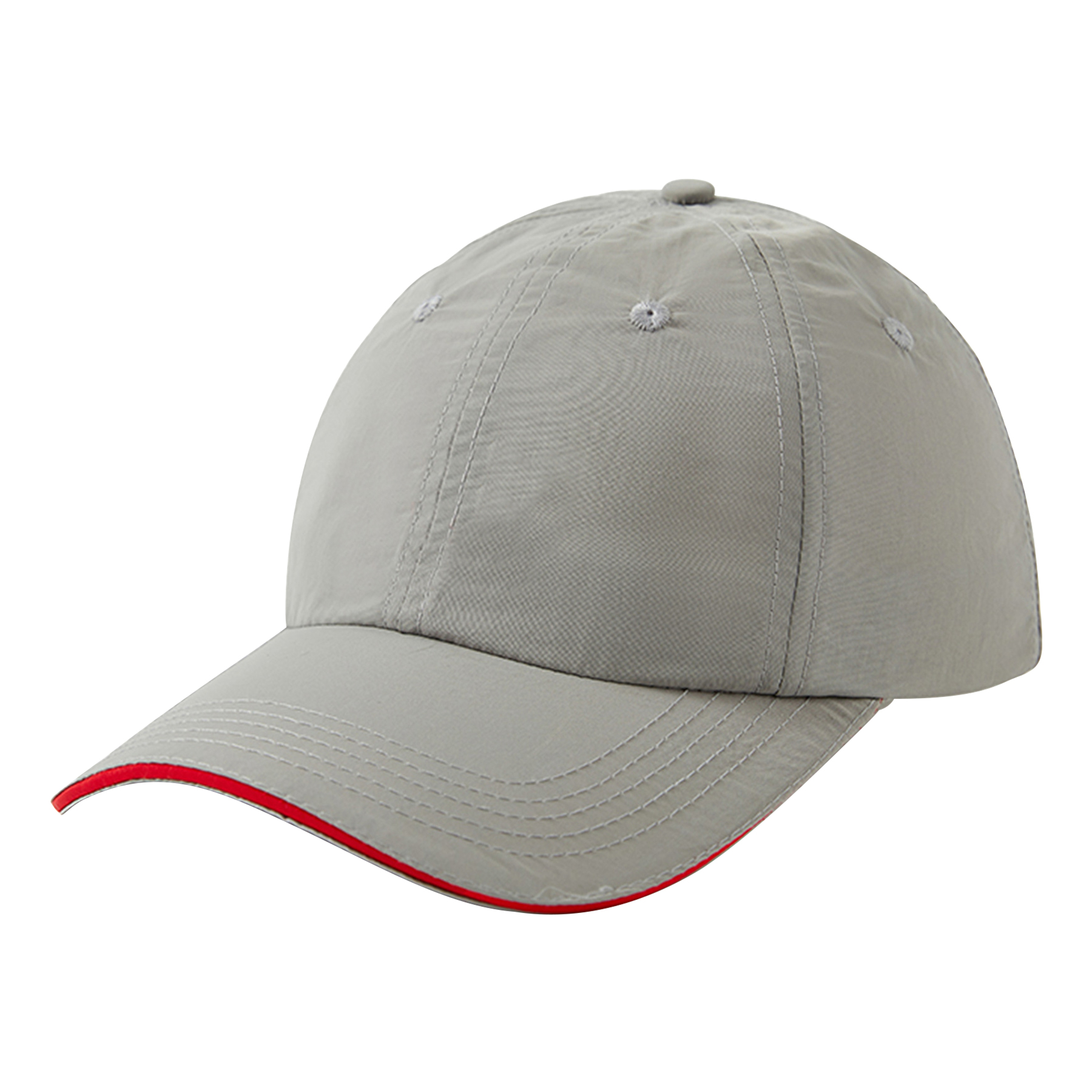 Embroidered Polyester Quick-Drying Unstructured 6-Panel Baseball Cap With Metal Adjustable Buckle 2