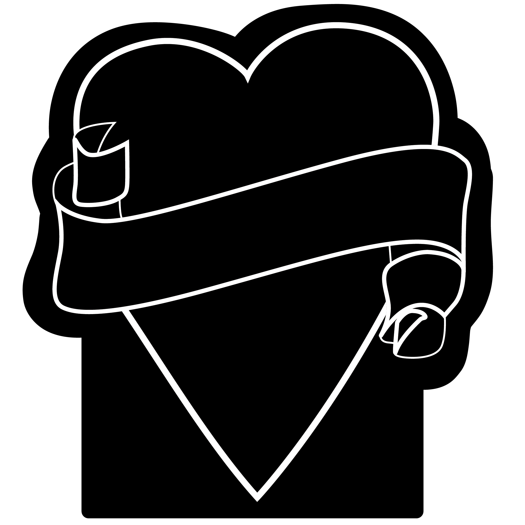 Foam Heart Mitt 8