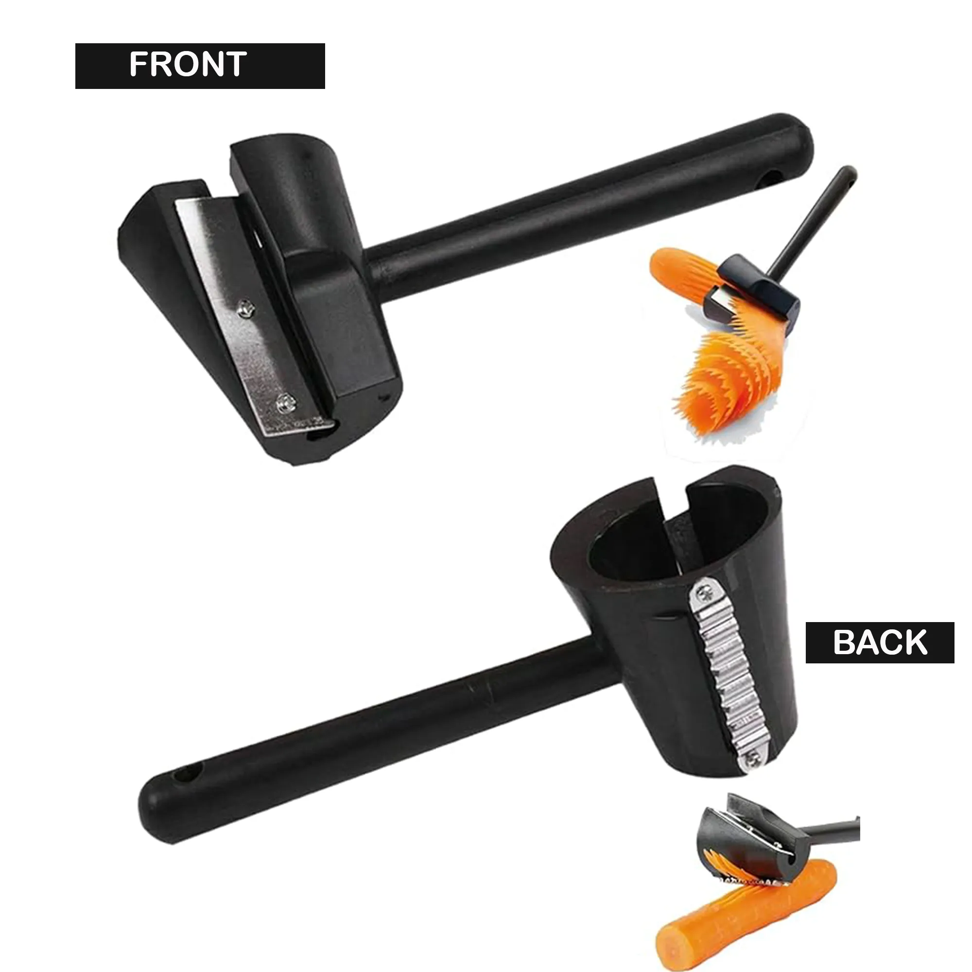 Carrot Curler And Peeler Salad Flower 2