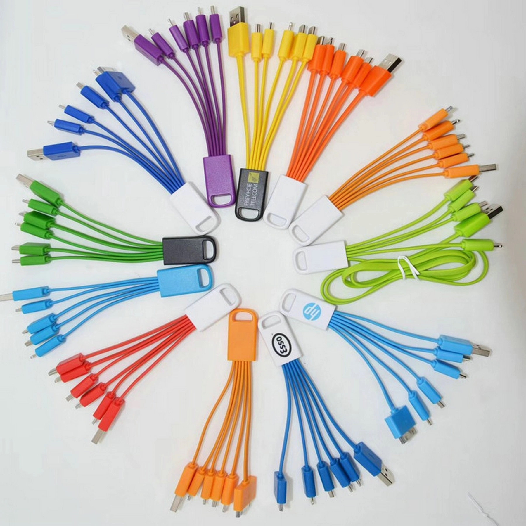 5 in 1 Multiple Mobile Phone Charging Cable 4