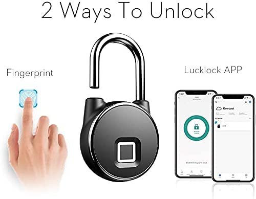 Smart Keyless Padlock w/ USB Rechargeable 19